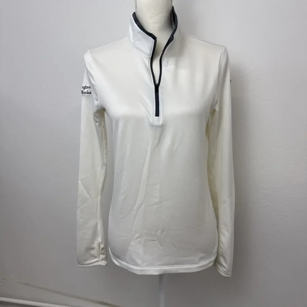 Nike Golf - Dri Fit - Women’s 1/4 Zip - Size Small- White